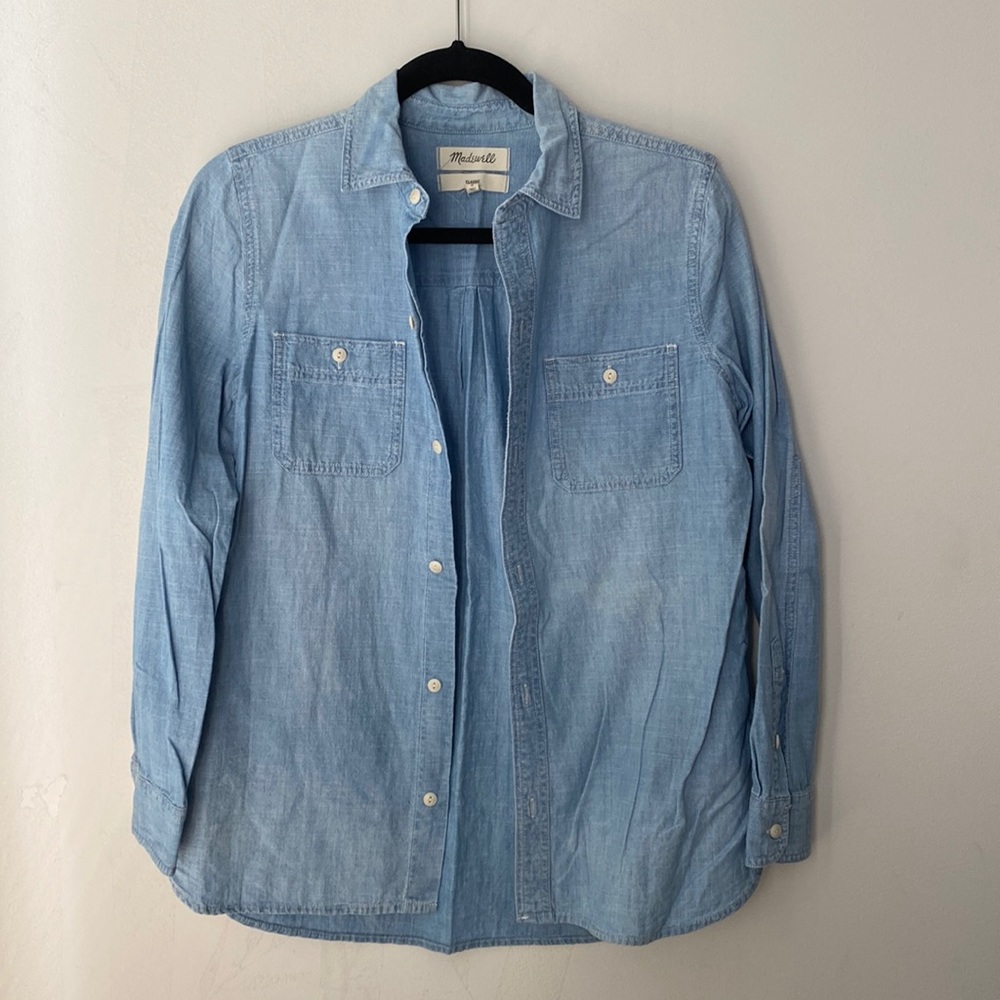 Madewell chambray shirt